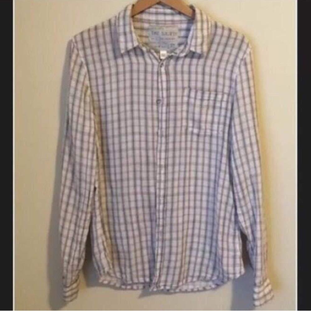 Joe’s Jeans The Shirt Sexy Button-Down Top Size Large